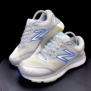 New Balance 1340 v3 Women's Size 9 Running Shoes White/Clear Sky Mesh Support